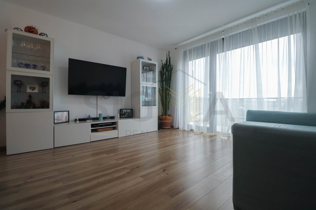 Apartament in vila, curte proprie, in Borhanci!