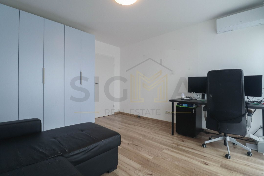 Apartament in vila, curte proprie, in Borhanci!