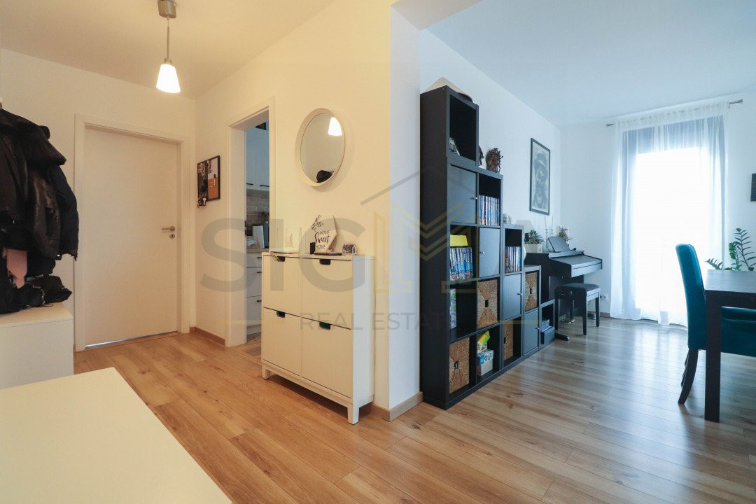 Apartament in vila, curte proprie, in Borhanci!