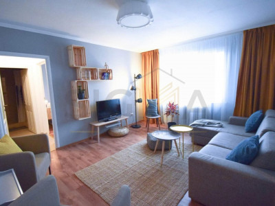 Apartament cu 3 camere de inchiriat in zona Piata Mihai Viteazu!