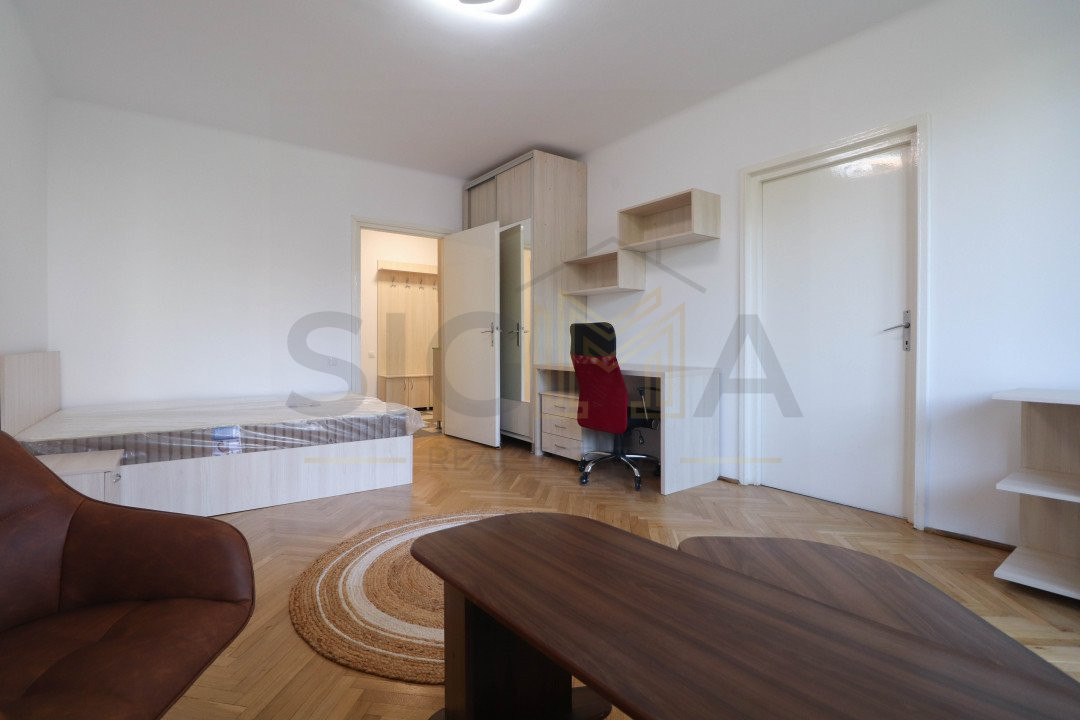 Apartament cu 3 camere de inchiriat, zona UMF!