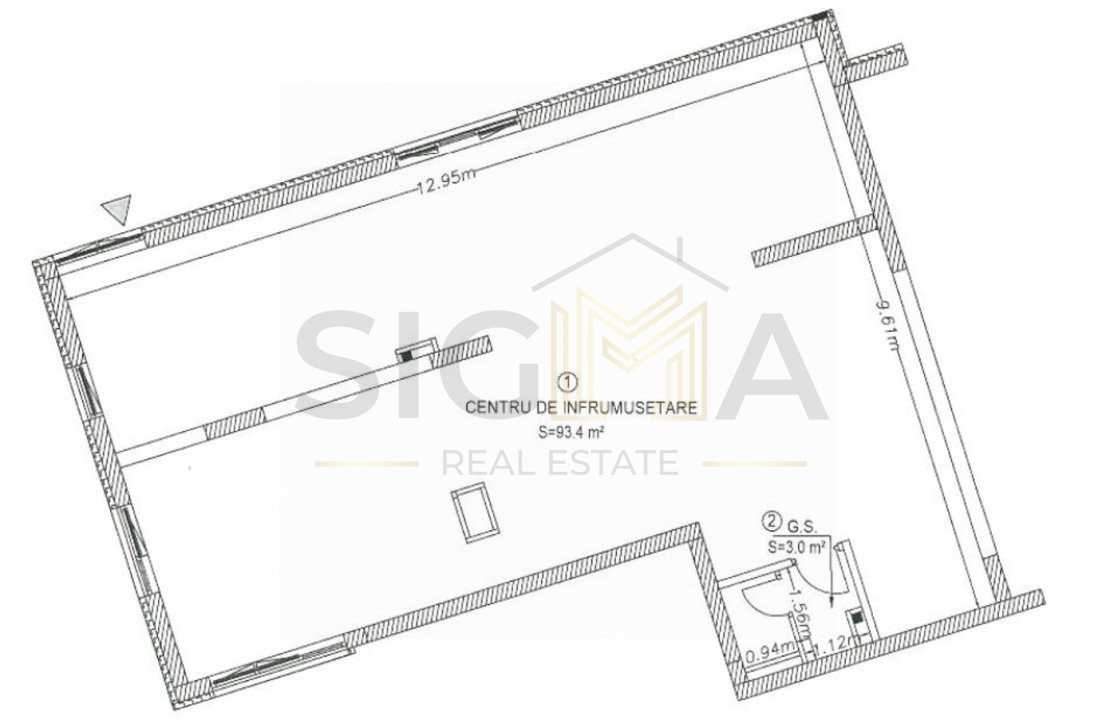 Spatiu comercial de vanzare in Buna Ziua