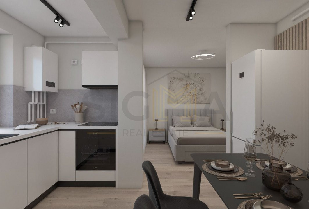 Apartament cu 1 camera prima inchiriere in zona Iulius Mall!