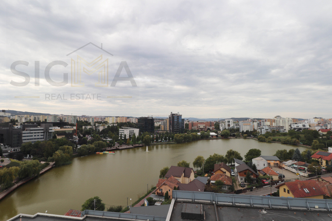 Apartament 3 camere de inchiriat, Iulius Mall, priveliste spre lac!
