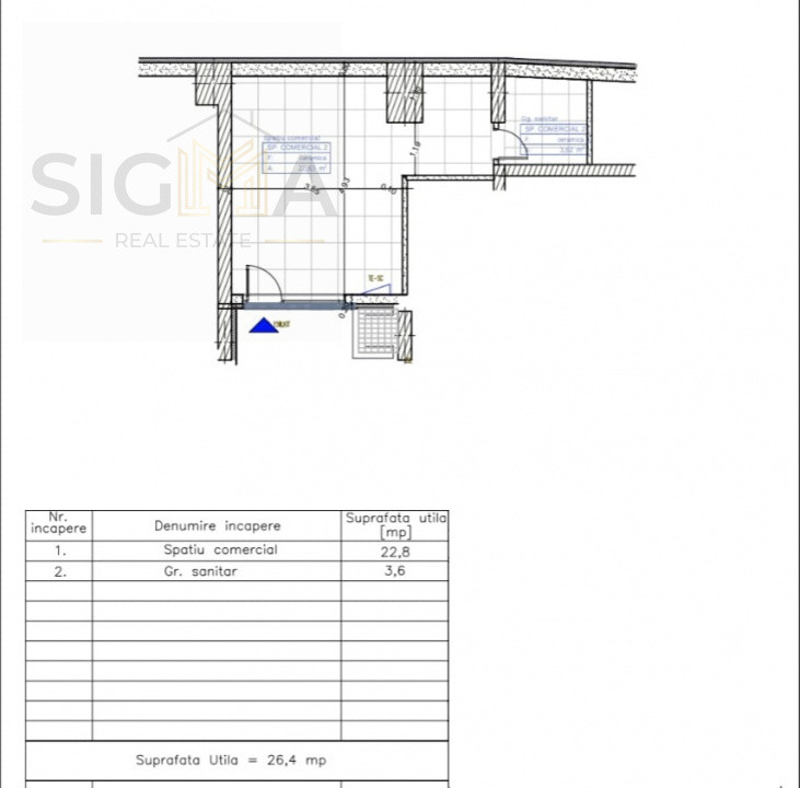 Spatiu comercial Marasti, zona Fabricii!