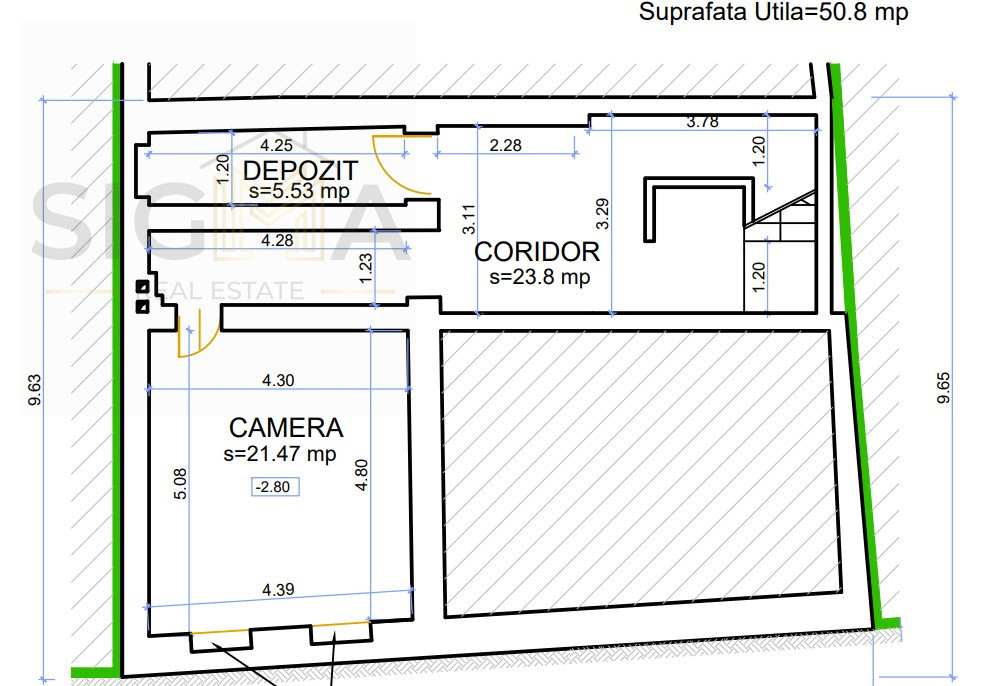Spatiu comercial in centrul vechi, acces stradal!