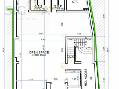Spatiu comercial in centrul vechi, acces stradal!
