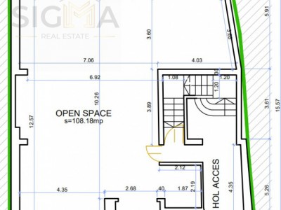 Spatiu comercial in centrul vechi, acces stradal!