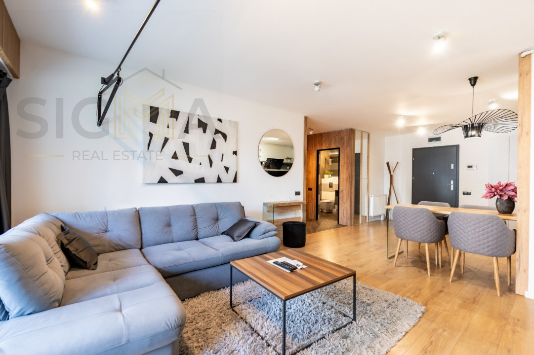 Apartament 2 camere de inchiriat, semicentral, 55 mp!