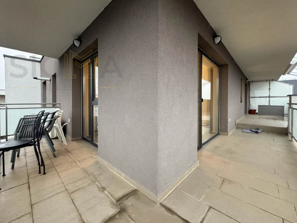 Apartament 2 camere, 56 mp, finisat LUX, cu terasa!