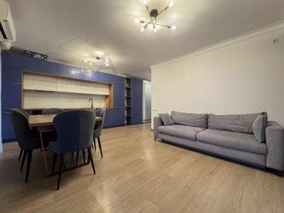 Apartament 2 camere, 56 mp, finisat LUX, cu terasa!
