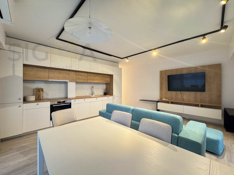 Apartament 3 camere, 70 mp, finisat LUX, cu terasa!