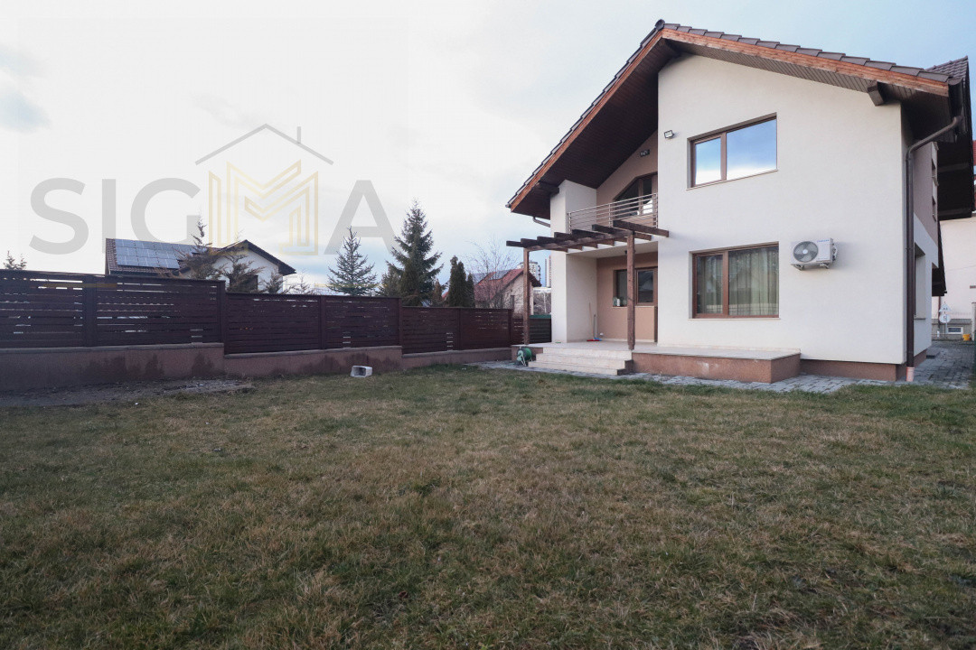 Casa individuala de inchiriat cu 4 dormitoare + garaj, Cluj-Napoca!