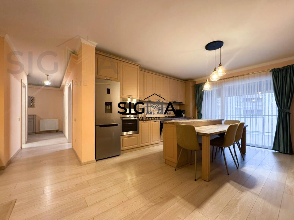 Apartament cu 3 camere de inchiriat, 84 mp si terasa!
