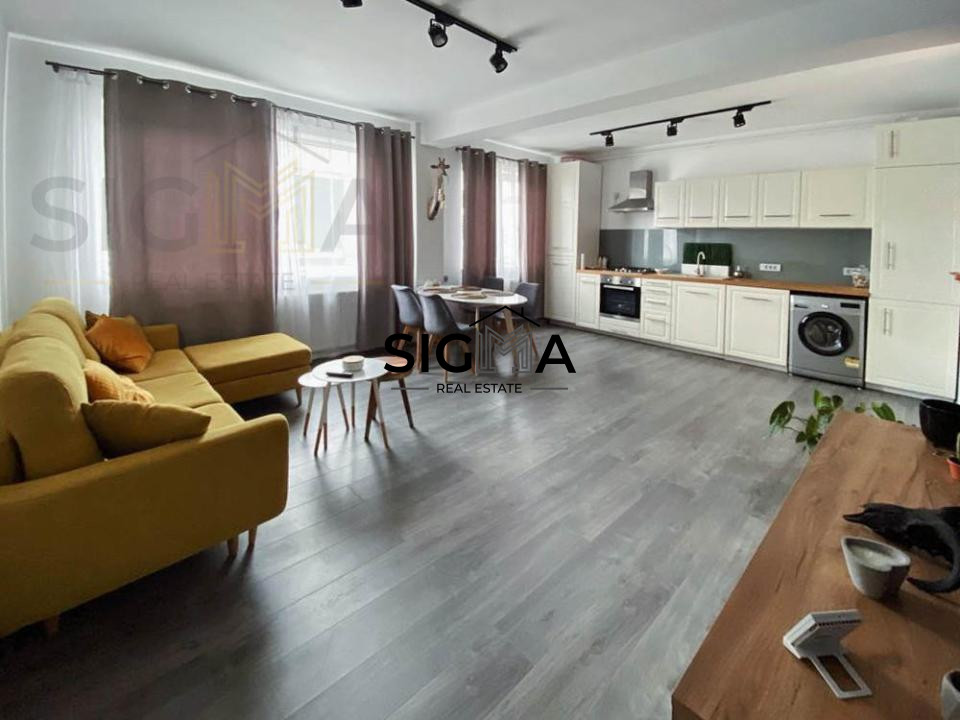 Apartament 2 camere, 56mp, finisat, Borhanci!