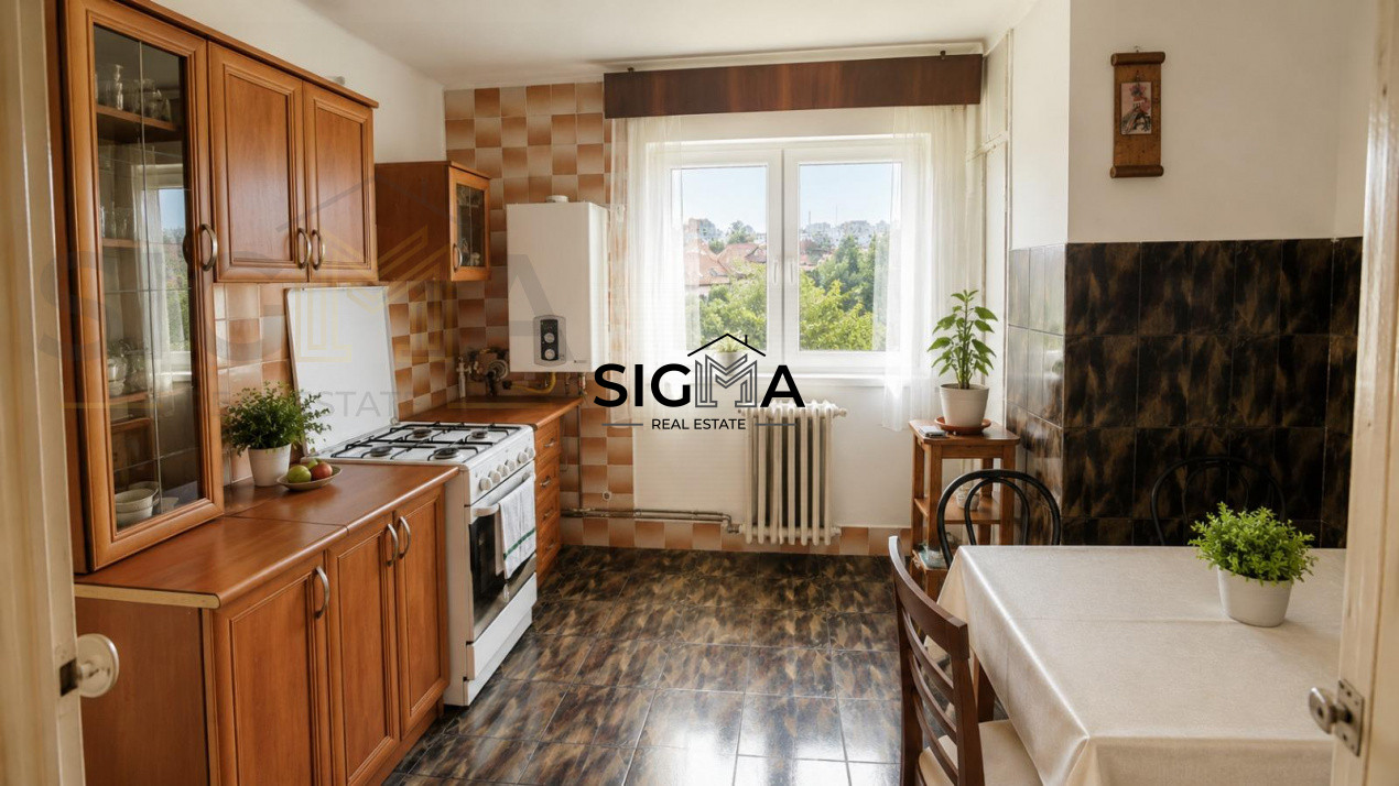 Apartament 3 camere decomandat, 79 mp, 2 bai, zona semicentrala