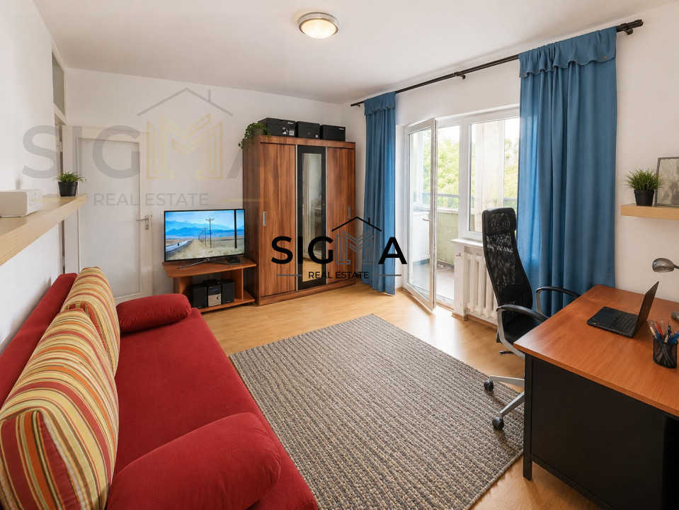 Apartament 3 camere decomandat, 79 mp, 2 bai, zona semicentrala