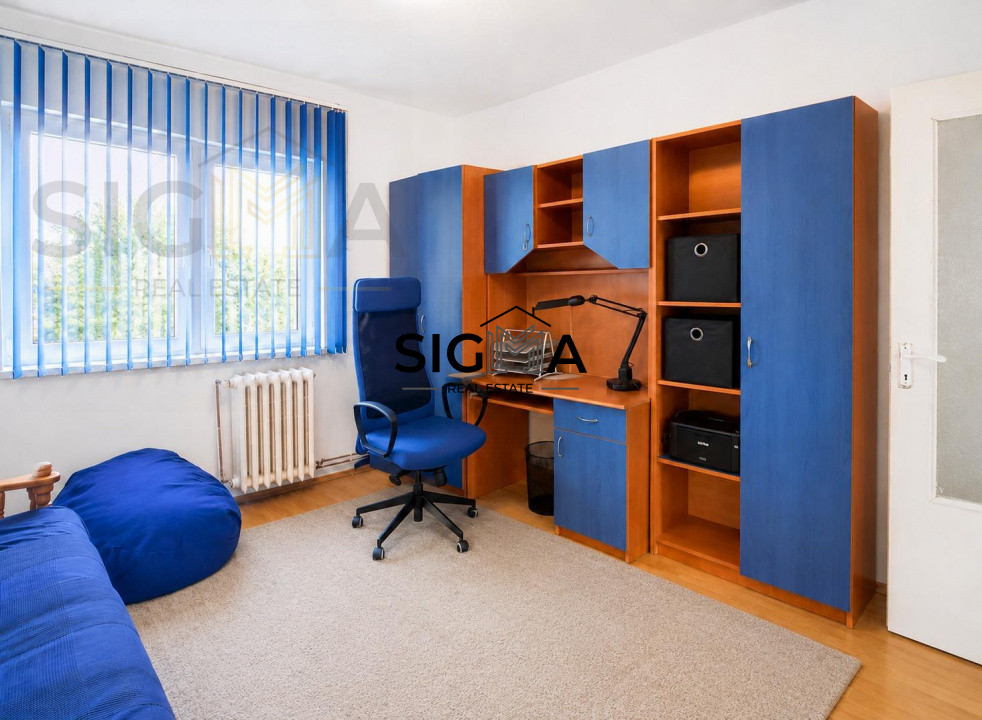 Apartament 3 camere decomandat, 79 mp, 2 bai, zona semicentrala