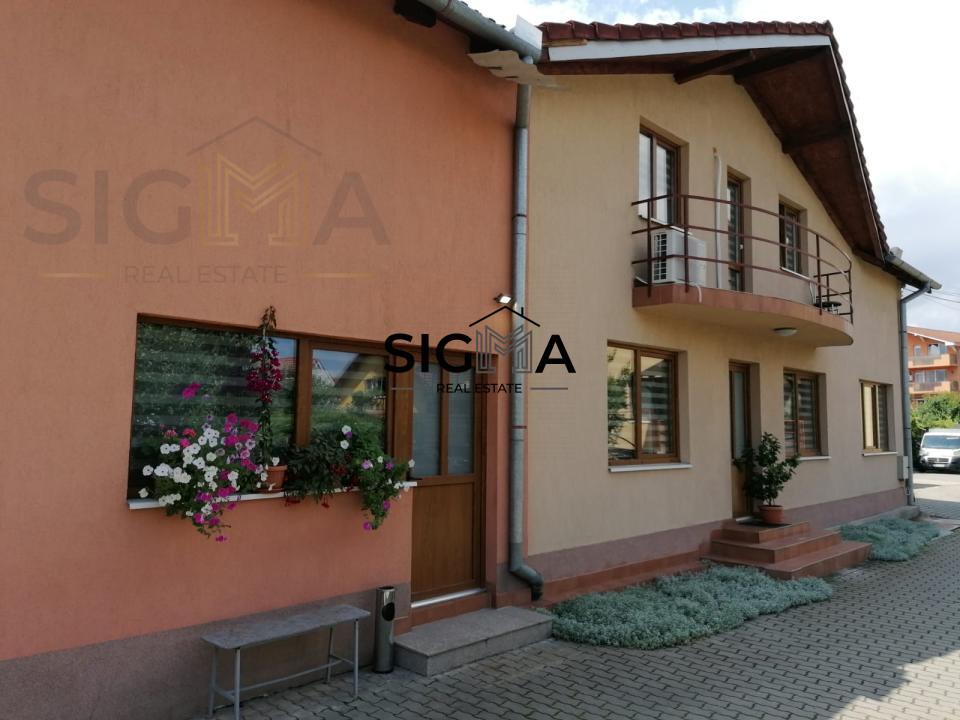 Spatiu de birou la casa, 160 mp, 4 locuri parcare, zona Buna Ziua