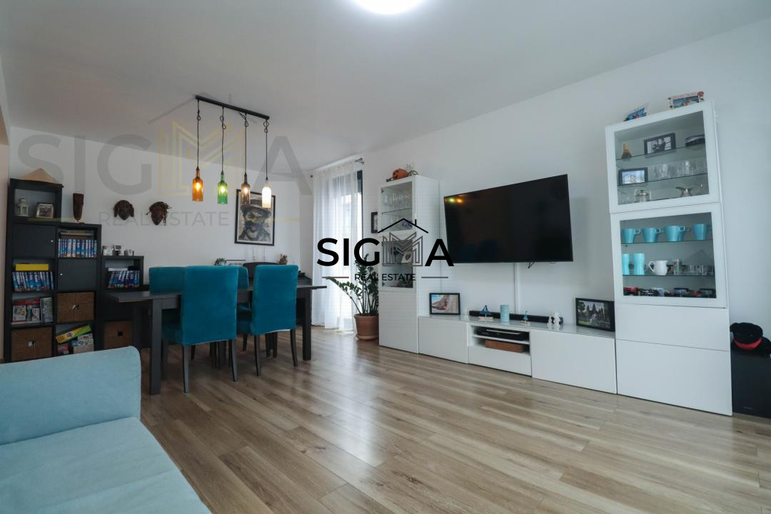 Apartament in vila, curte proprie, in Borhanci!