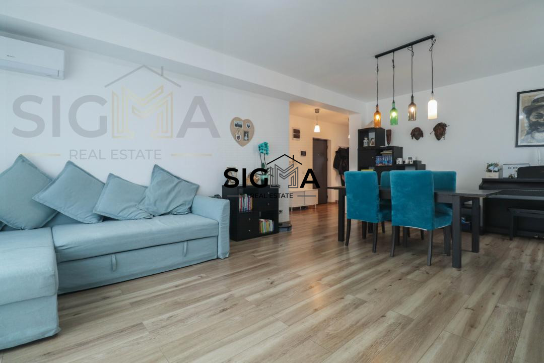 Apartament in vila, curte proprie, in Borhanci!