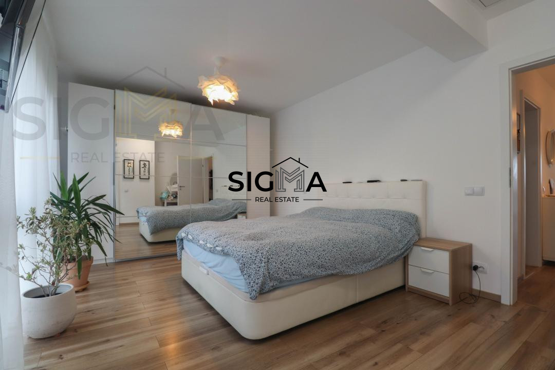 Apartament in vila, curte proprie, in Borhanci!