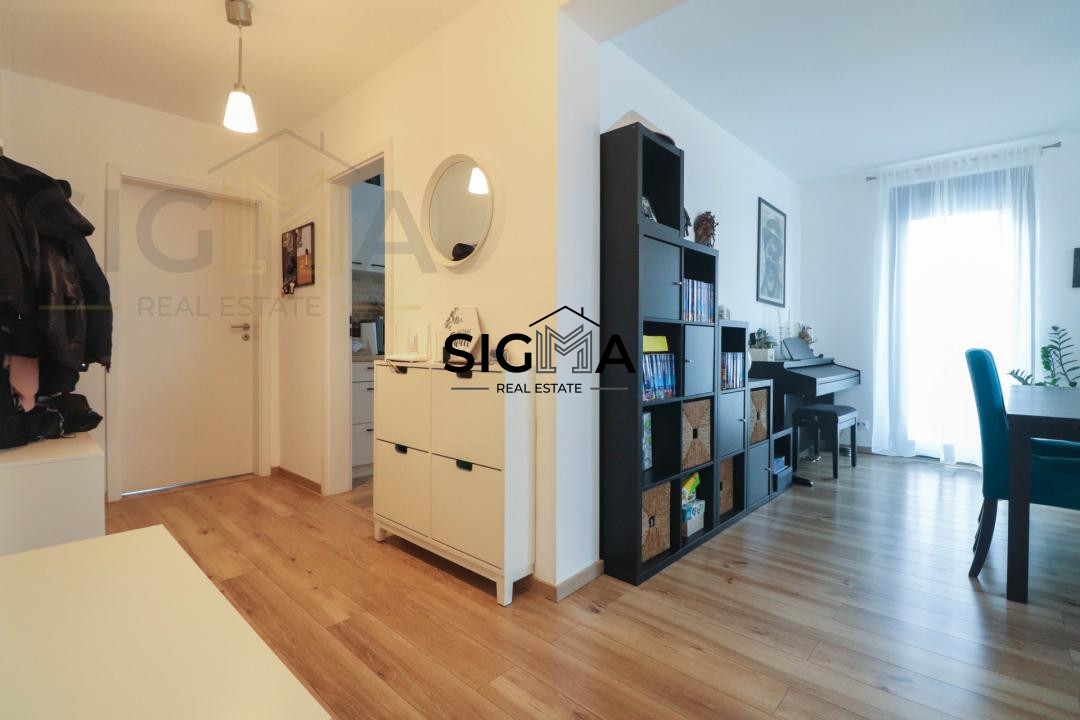 Apartament in vila, curte proprie, in Borhanci!