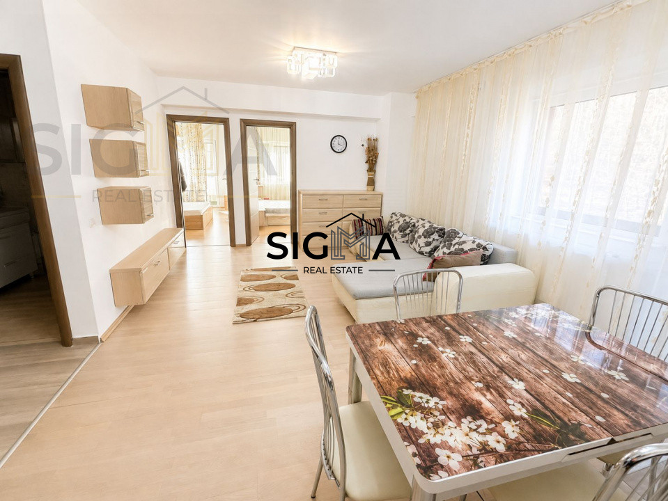 Apartament cu 3 camere in zona Edgar Quinet – 61 mp, priveliste frumoasa 