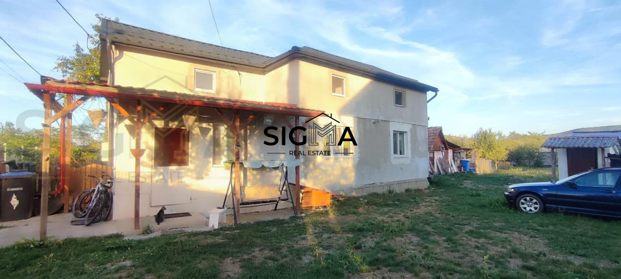 Casa individuala de vanzare in Livada, langa Gherla – P+M, teren 1.400 mp