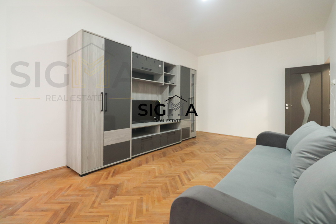 Apartament cu 1 camera, pet friendly, parcare inclusa, zona Garii!