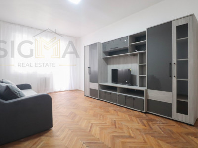 Apartament cu 1 camera, pet friendly, parcare inclusa, zona Garii!