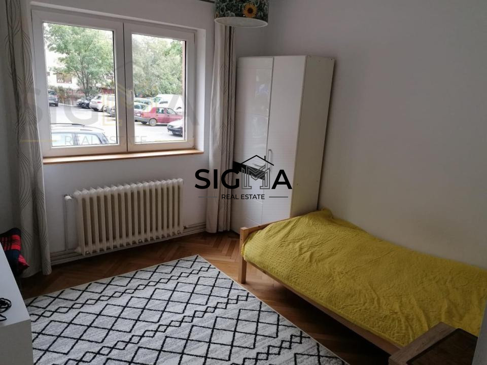 Apartament cu 3 camere, parter inalt si balcon, 61 mp, Grigorescu
