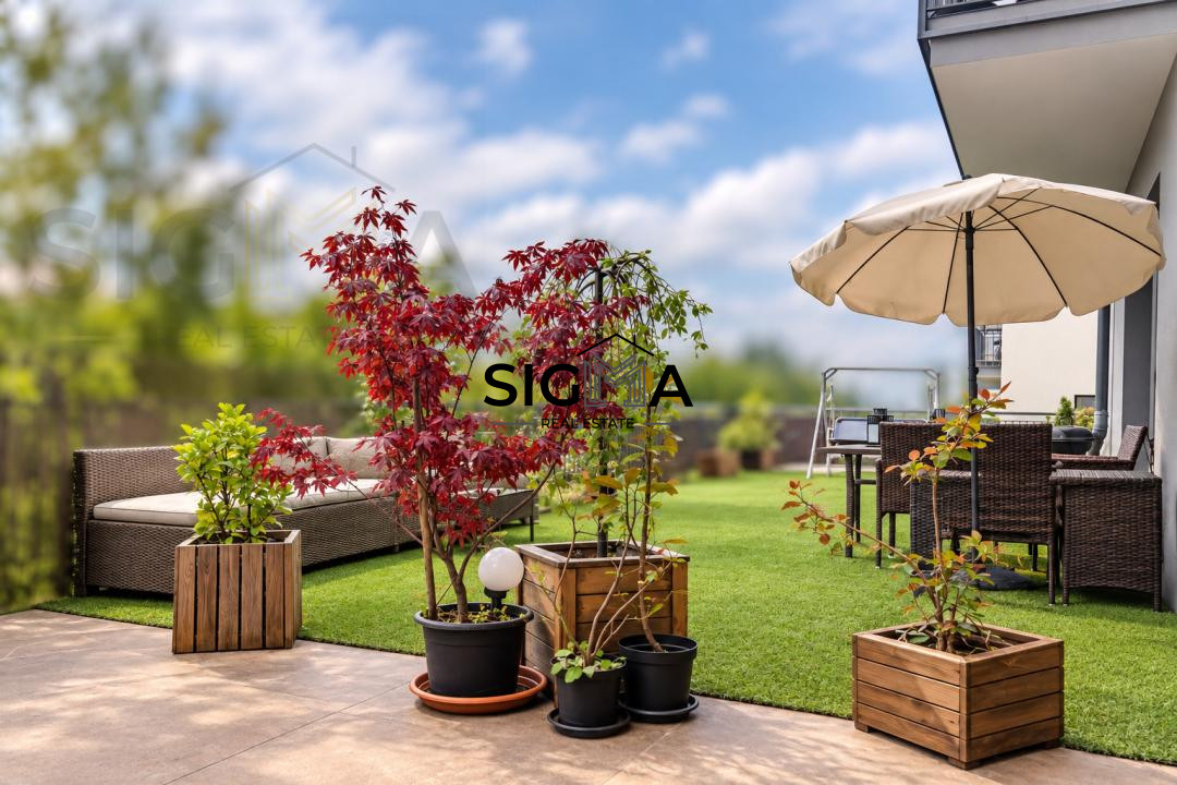 Apartament cu 3 camere si terasa mare in Buna Ziua