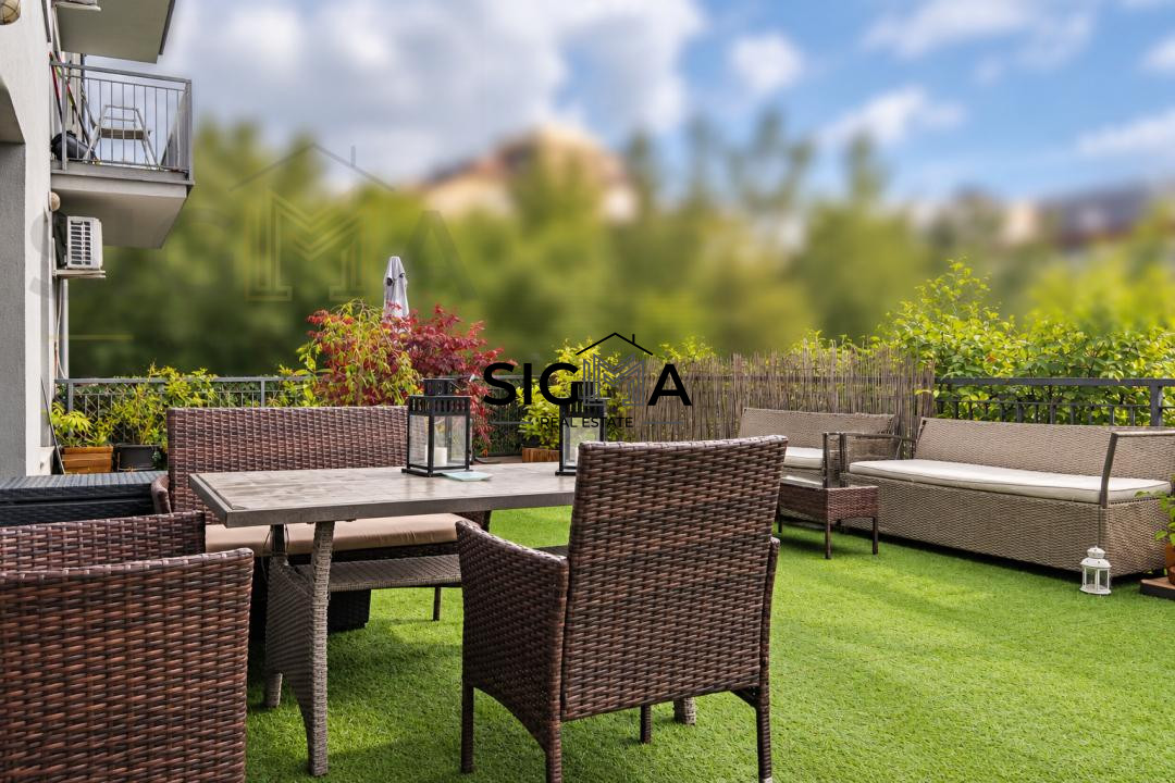 Apartament cu 3 camere si terasa mare in Buna Ziua