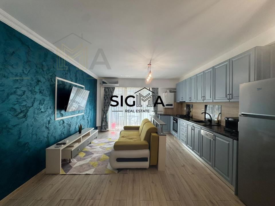 Apartament frumos, 56 mp, 2 camere, Semicentral, parcare