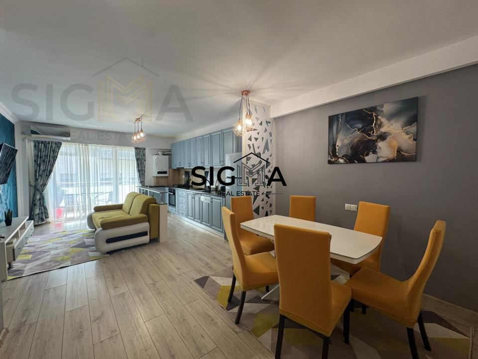 Apartament frumos, 56 mp, 2 camere, Semicentral, parcare