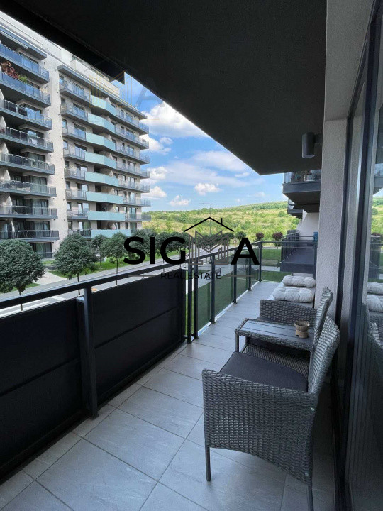 Apartament modern cu 2 camere de inchiriat in Grand Park Residence, Gheorgheni