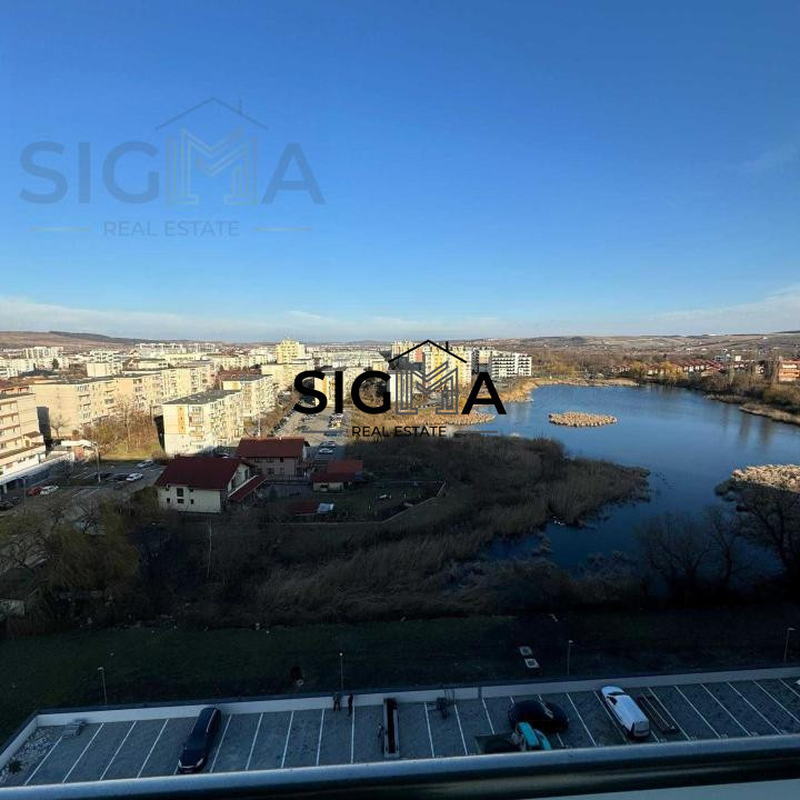 Apartament modern cu 2 camere de inchiriat in Park Lake– terasa 9 mp, parcare 