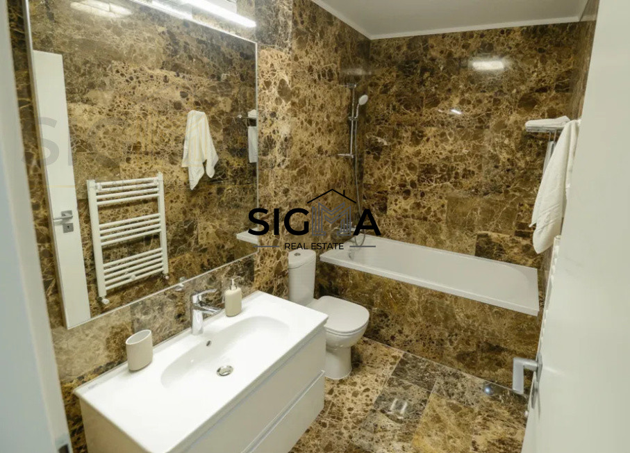 Apartament modern cu 2 camere de inchiriat in Park Lake– terasa 9 mp, parcare 