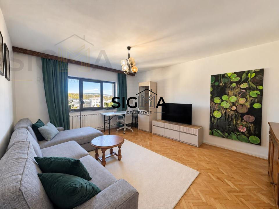 Apartament cu 3 camere decomandate de vanzare in Manastur, zona Calvaria – 74 mp