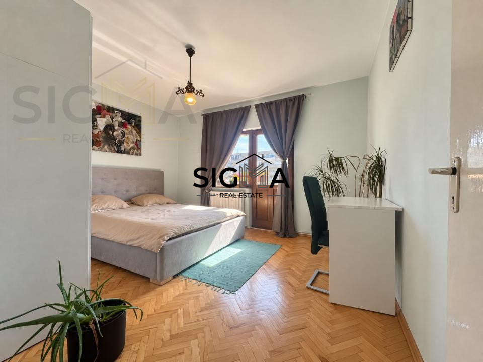 Apartament cu 3 camere decomandate de vanzare in Manastur, zona Calvaria – 74 mp