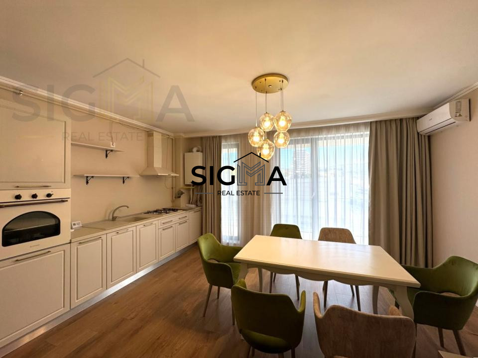 Apartament cu 2 camere de inchiriat in ansamblul Luminia – terasa 30 mp, parcare
