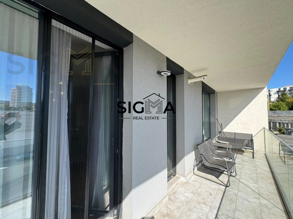 Apartament cu 2 camere de inchiriat in ansamblul Luminia – terasa 30 mp, parcare