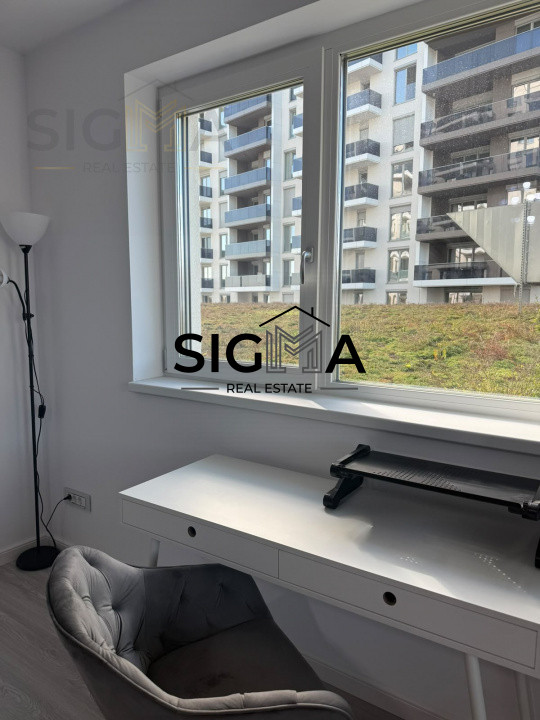 Apartament cu 2 camere de inchiriat in Elite City – 57 mp, balcon de 12 mp