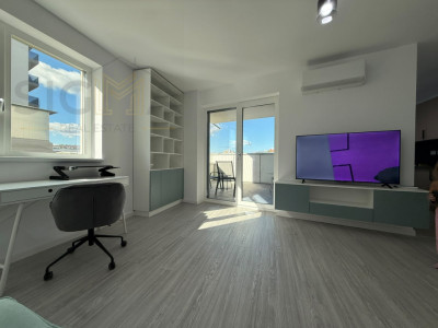 Apartament cu 2 camere de inchiriat in Elite City – 57 mp, balcon de 12 mp